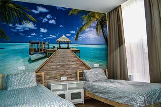 Гостиница Вокруг света Екатеринбург Место  в двухместном номер с двумя односпальными кроватями-8