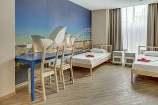 Гостиница Вокруг света Екатеринбург Место  в двухместном номер с двумя односпальными кроватями-3